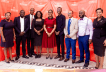 Prudential Life Insurance officials after the programme
