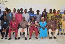 • The participants after the workshop Photo: Godwin Ofosu-Acheampong