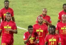 • The disappointed players of the Black Stars