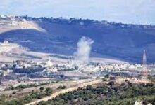 • Smoke was seen rising in southern Lebanon from northern Israel after an artillery strike on Tuesday