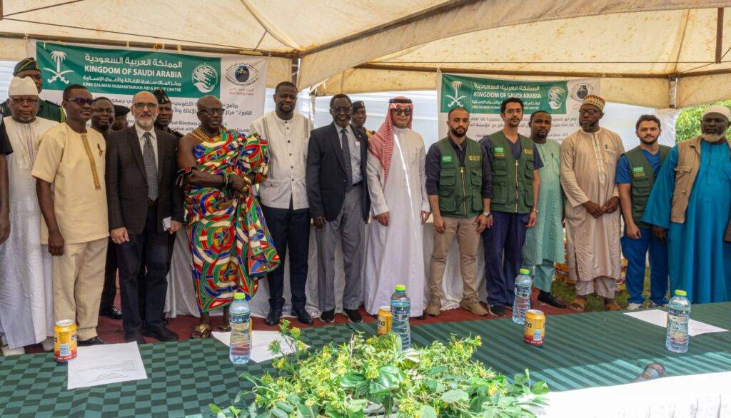 King Salman Humanitarian Centre launches campaign to combat blindness in Ghana