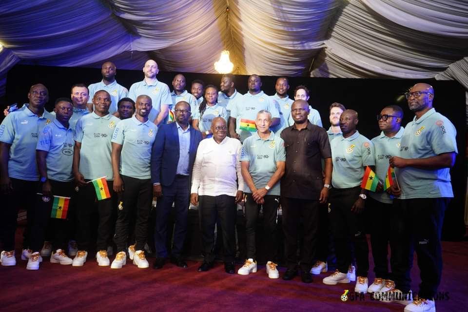 Pres Akufo-Addo urges Stars to go for ultimate