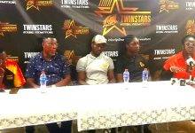 • Ms Opoku-Agyemang (right) speaking at the press conference