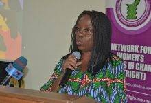 • Ms Patricia Akakpo (inset) addressing the press Photo: Victor A. Buxton