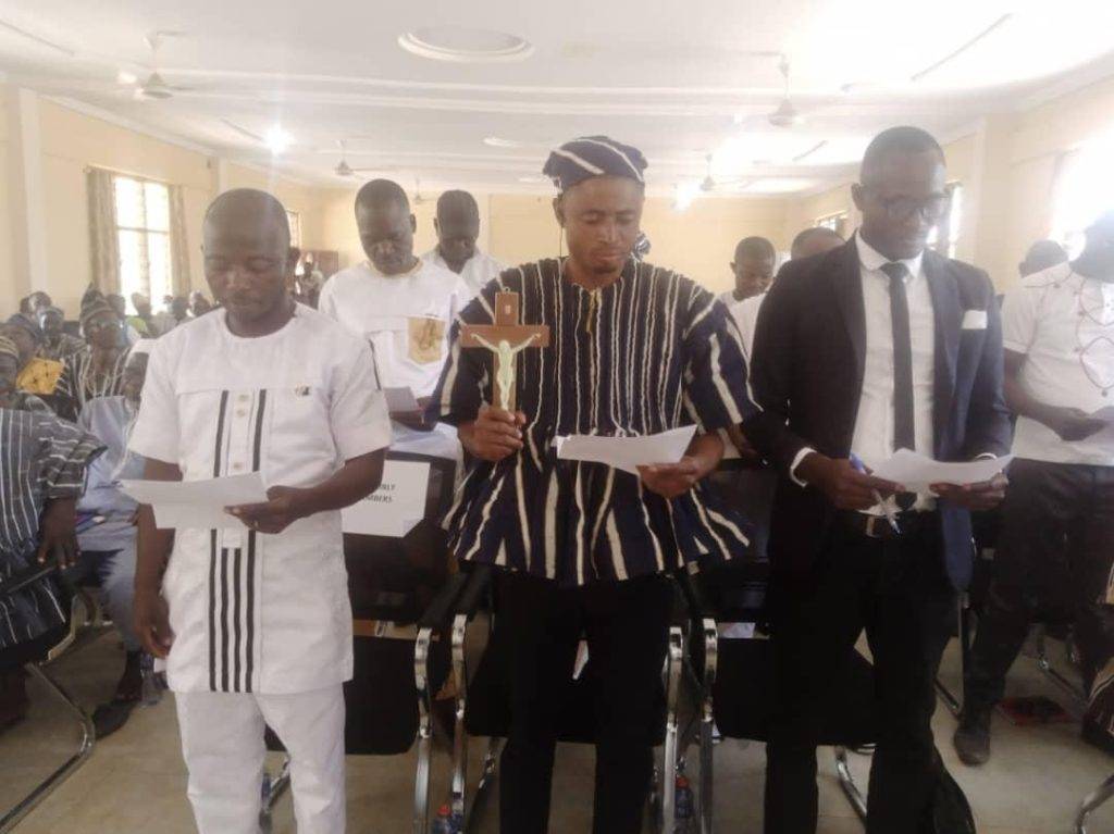 ZUARUNGU Assembly Members take oath of office in Zuarungu Bolgatanga East District UER