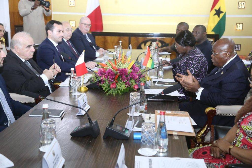 Ghana, Malta vow to deepen cooperation