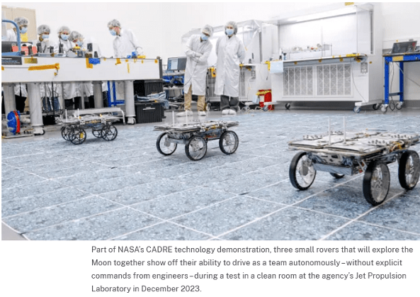NASA’s Network of Small Moon-Bound Rovers Is Ready to Roll