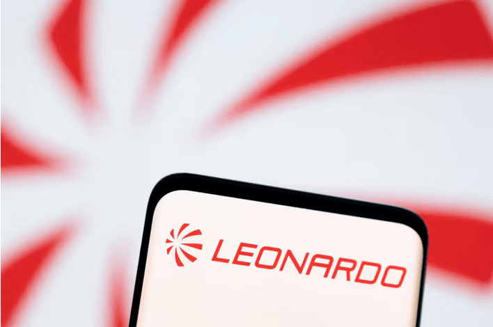 Leonardo logo is seen displayed in this illustration taken, May 3, 2022. REUTERS/Dado Ruvic/Illustration/File Photo Purchase Licensing Rights