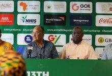 • Mr Seif (right) and Dr Kwaku Ofosu Asare (left) addressing the media