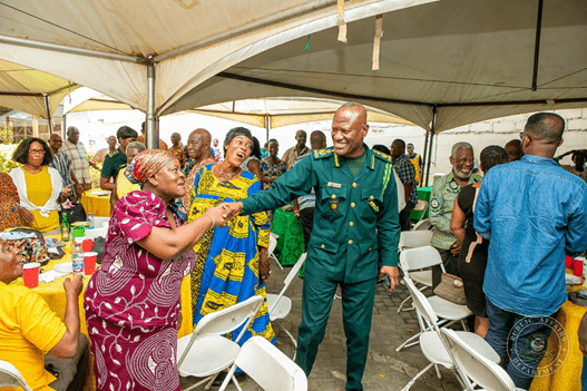 Retired Immigration officers induct  new executives