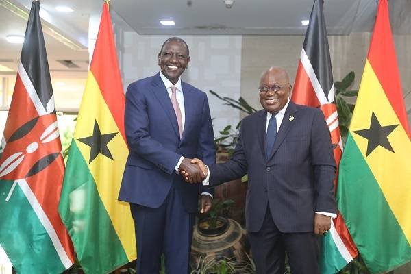 Ghana: Ghana, Kenya renew bond of cooperation: Sign 8 MoUs as part of President Ruto’s 3-day visit to Ghana Ghana: Ghana, Kenya renew bond of cooperation: Sign 8 MoUs as part of President Ruto’s 3-day visit to Ghana