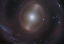 This NASA/ESA Hubble Space Telescope images showcases the galaxy NGC 2217. ESA/Hubble & NASA, J. Dalcanton; Acknowledgement: Judy Schmidt (Geckzilla)