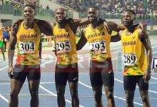 • Ghana’s relay team