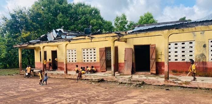 Over 400 New Tagnamo school pupils out of classroom …due building rip-off 5 years ago